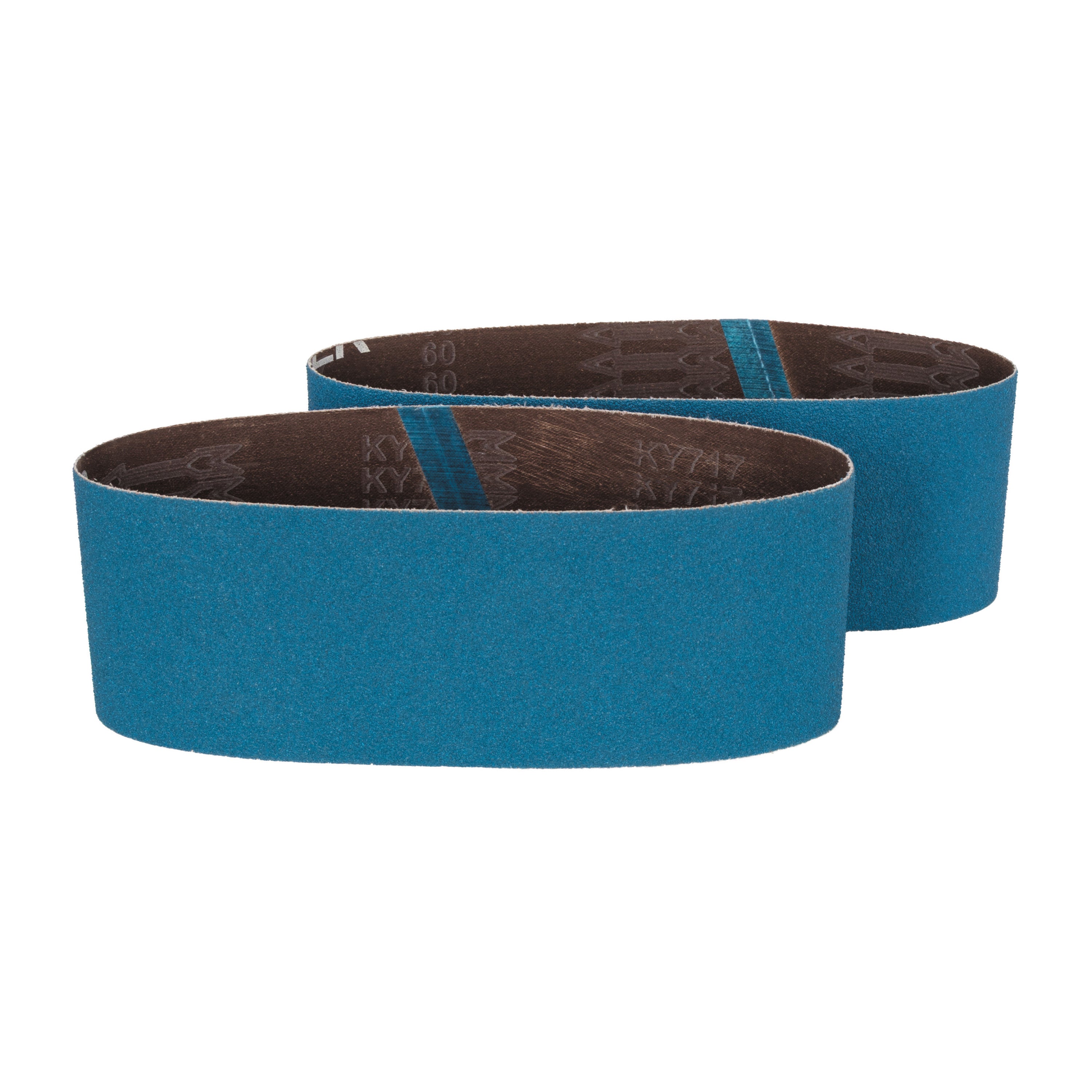 4" x 24" 60 Grit Zirconia Tape Joint Sanding Belt (2-Pack)