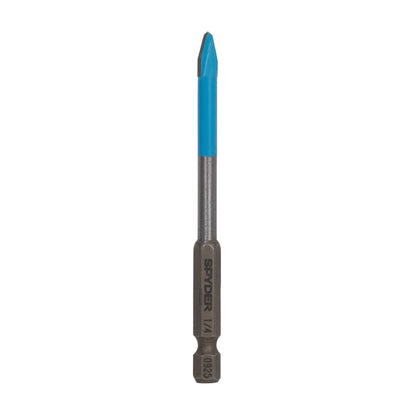 1/4" x 3.5" Quick-Release Hex Shank Carbide-Tipped Glass & Tile Drill Bit