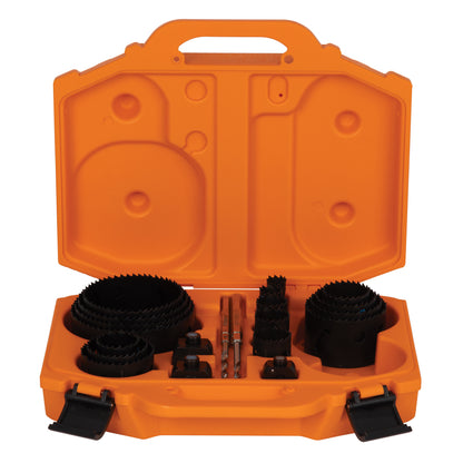 21-Piece Bi-Metal Master Plumbers Hole Saw Kit Rapid Core Eject® Bi-Metal