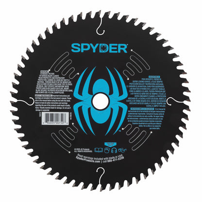 7-1/4" 60-Tooth Ultra Fine Finish Saw Blade for Wood