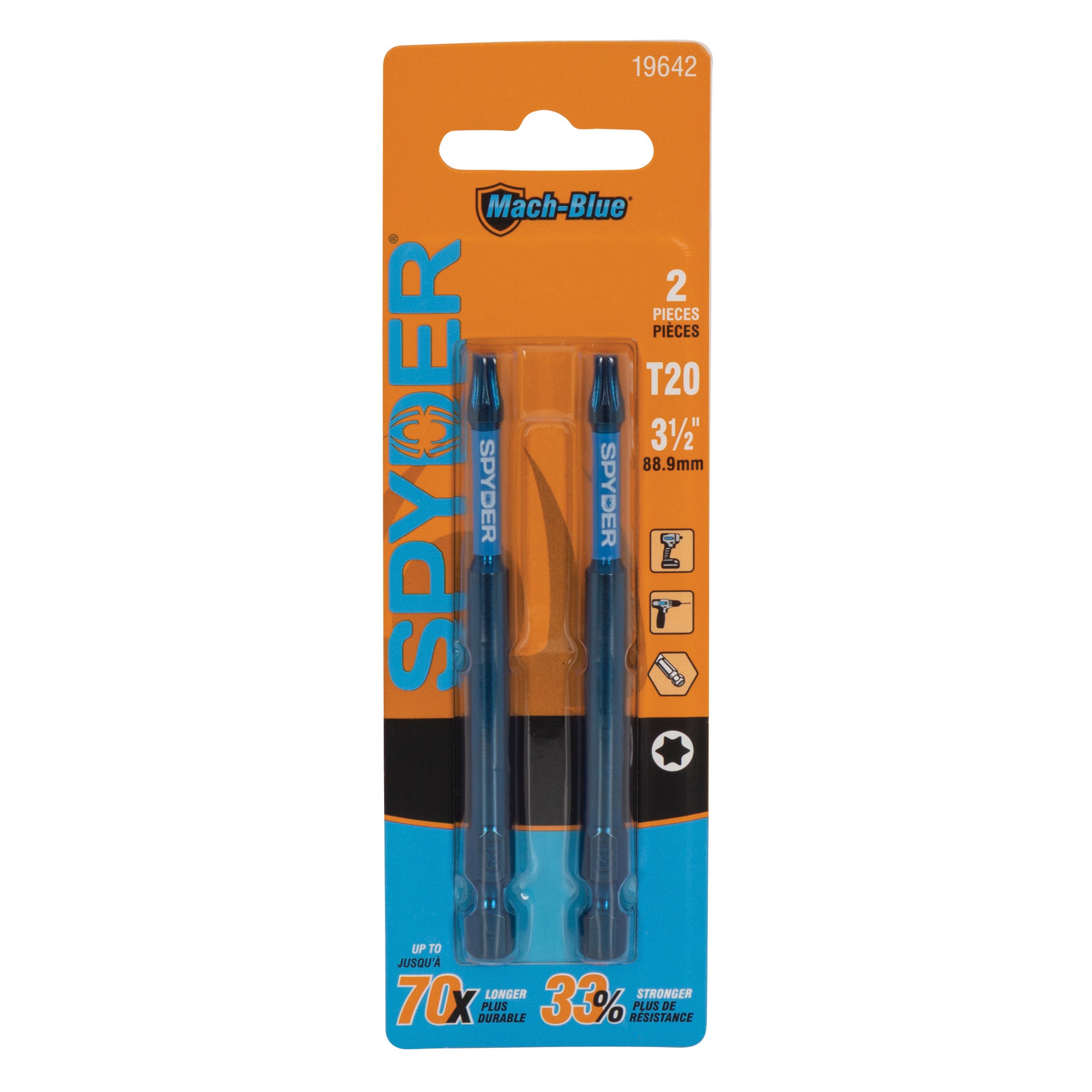 Mach-Blue™ T20 x 3-1/2