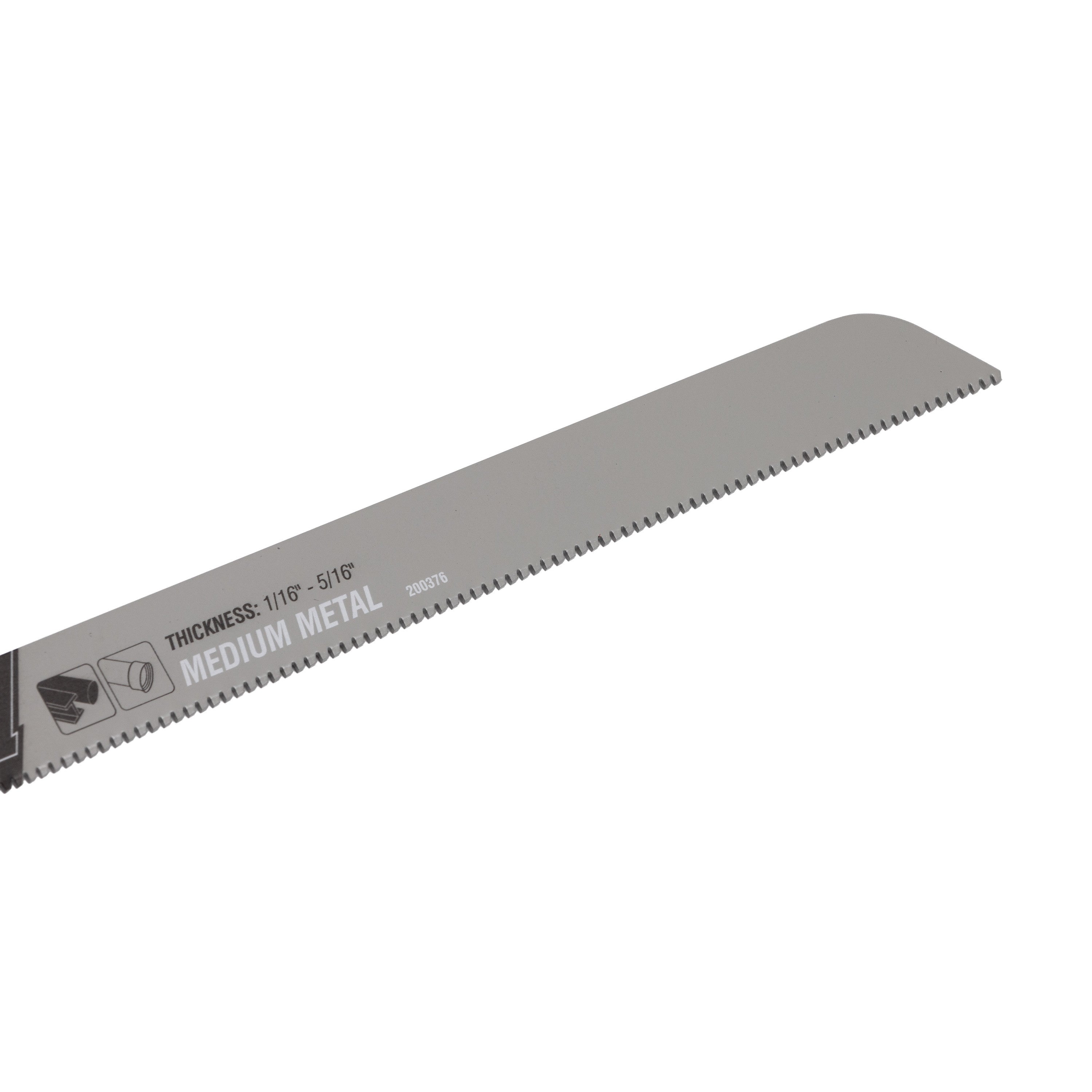 12" 10 TPI Carbide Teeth Reciprocating Saw Blade (3-Pack)