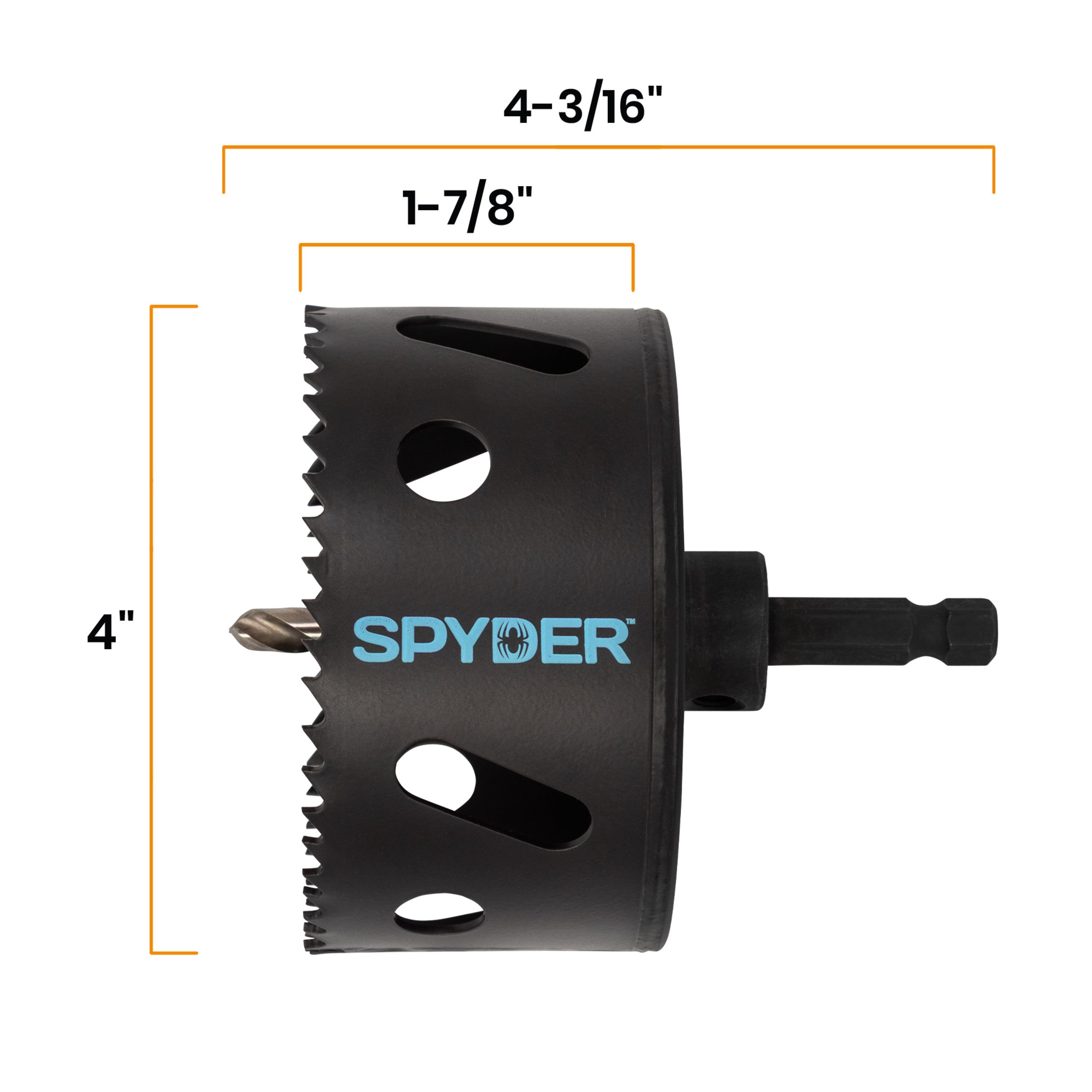 4" Bi-Metal Arbored Hole Saw Bi-Metal