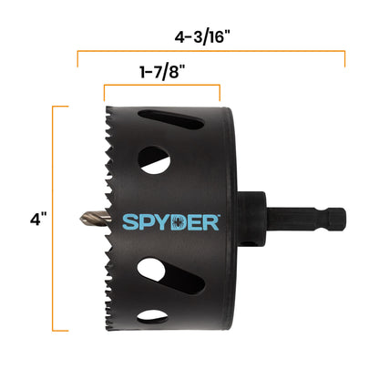 4" Bi-Metal Arbored Hole Saw Bi-Metal