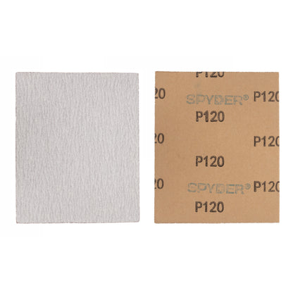 4.5" x 5.5" 120 Grit Aluminum Oxide with Stearate Sandpaper Sheets (8-Pack)