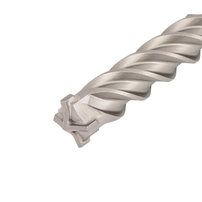 1-1/8" x 18" SDS-Plus 4-Cutter Carbide-Tipped Rotary Hammer Drill Bit