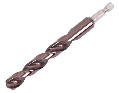 TetraClad™ Coated Spyder branded drill bit on a white background