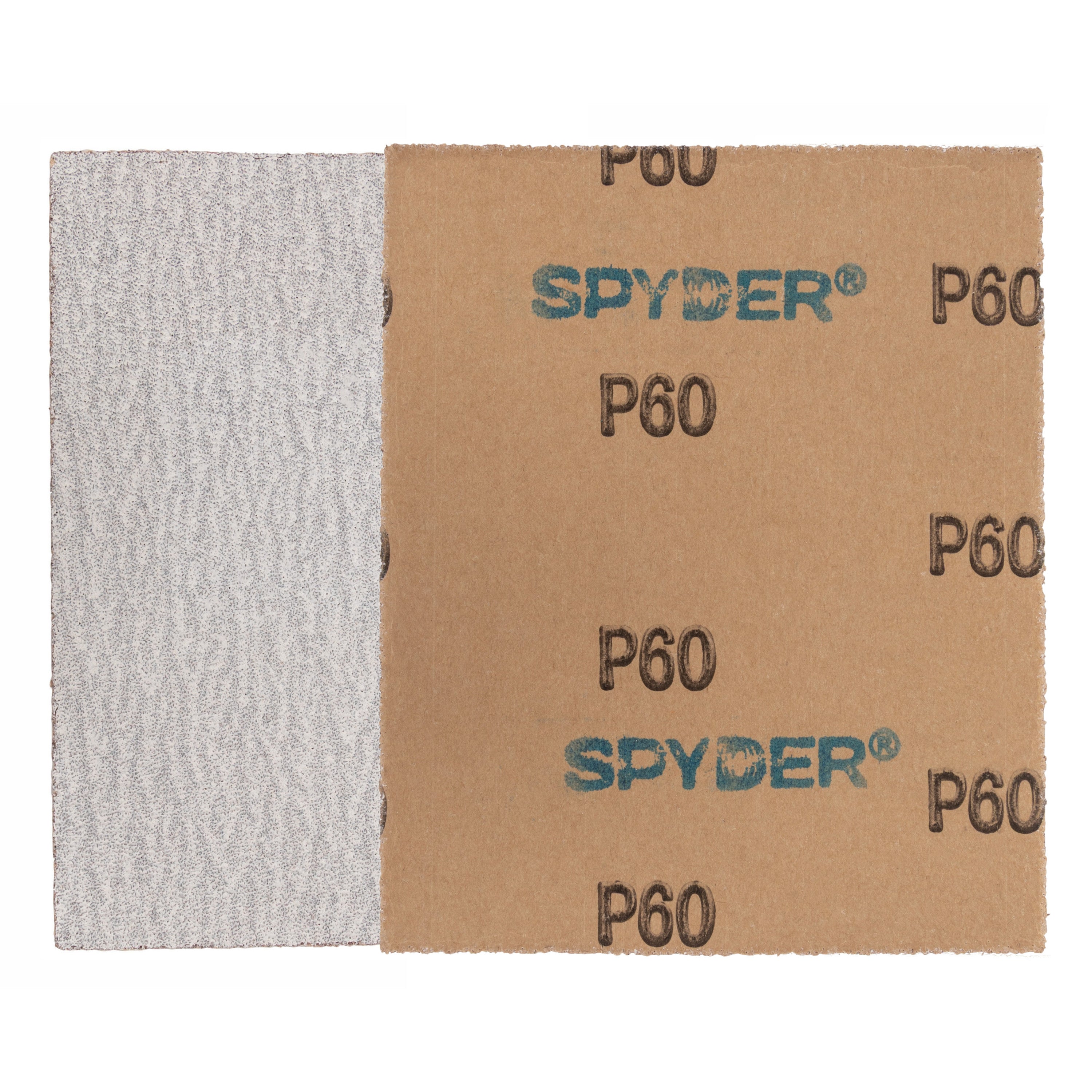 4.5" x 5.5" 60 Grit Aluminum Oxide Sanding Sheets (20-Pack)