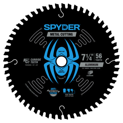 7-1/4" 56-Tooth Saw Blade for Aluminum