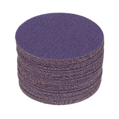 5" 60 Grit Ceramic Net Hook & Loop Sanding Discs (50-Pack)