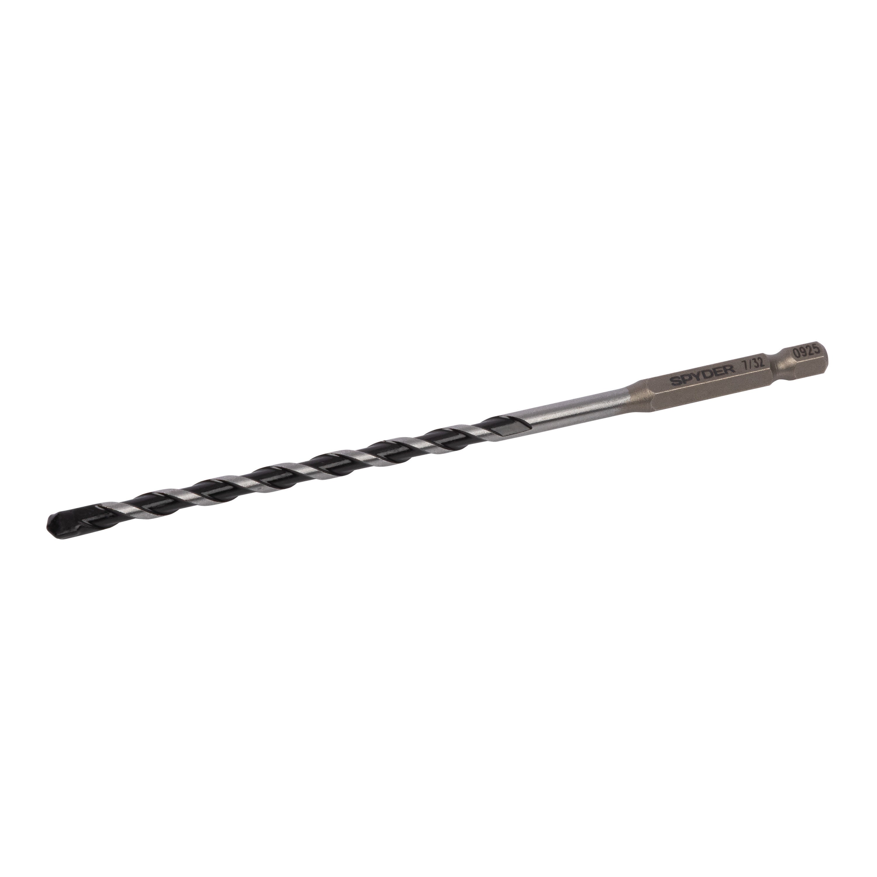 7/32" x 6" Impact Shank Hammer Drill Bit