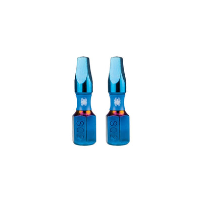 1" SQ2 Impact Driver Bit (2-Pack) Mach-Blue™