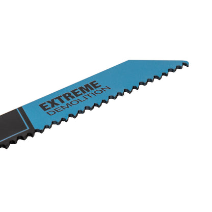 9" 6 TPI Bi-Metal Demolition Reciprocating Saw Blade (5-Pack)