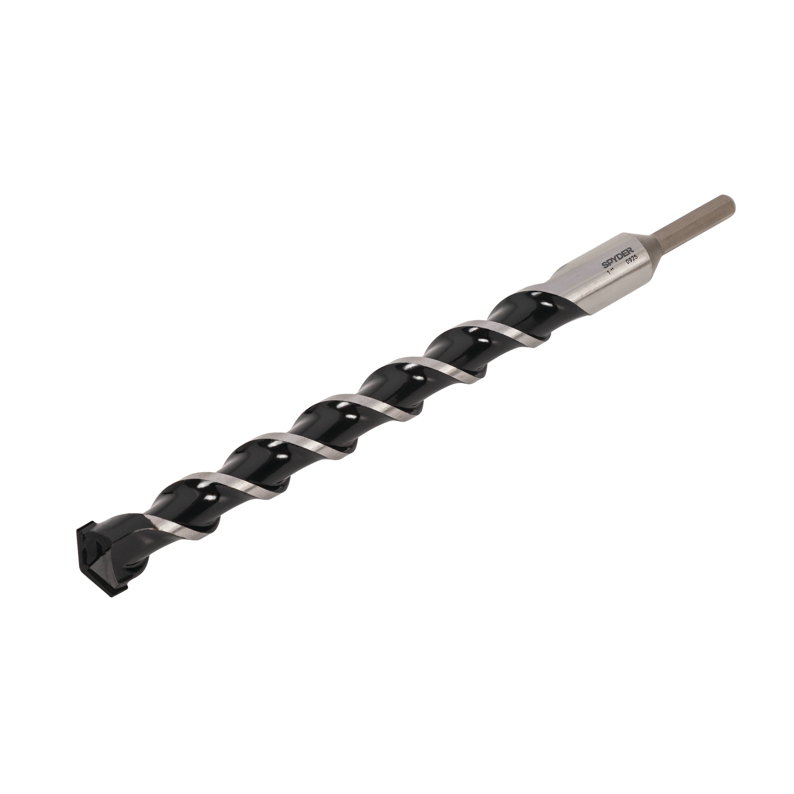 3/8" x 12" Three-Flat Grip Shank Rotary Hammer Drill Bit