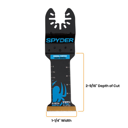 1-1/4" Extended Reach Bi-Metal General Purpose Oscillating Blade