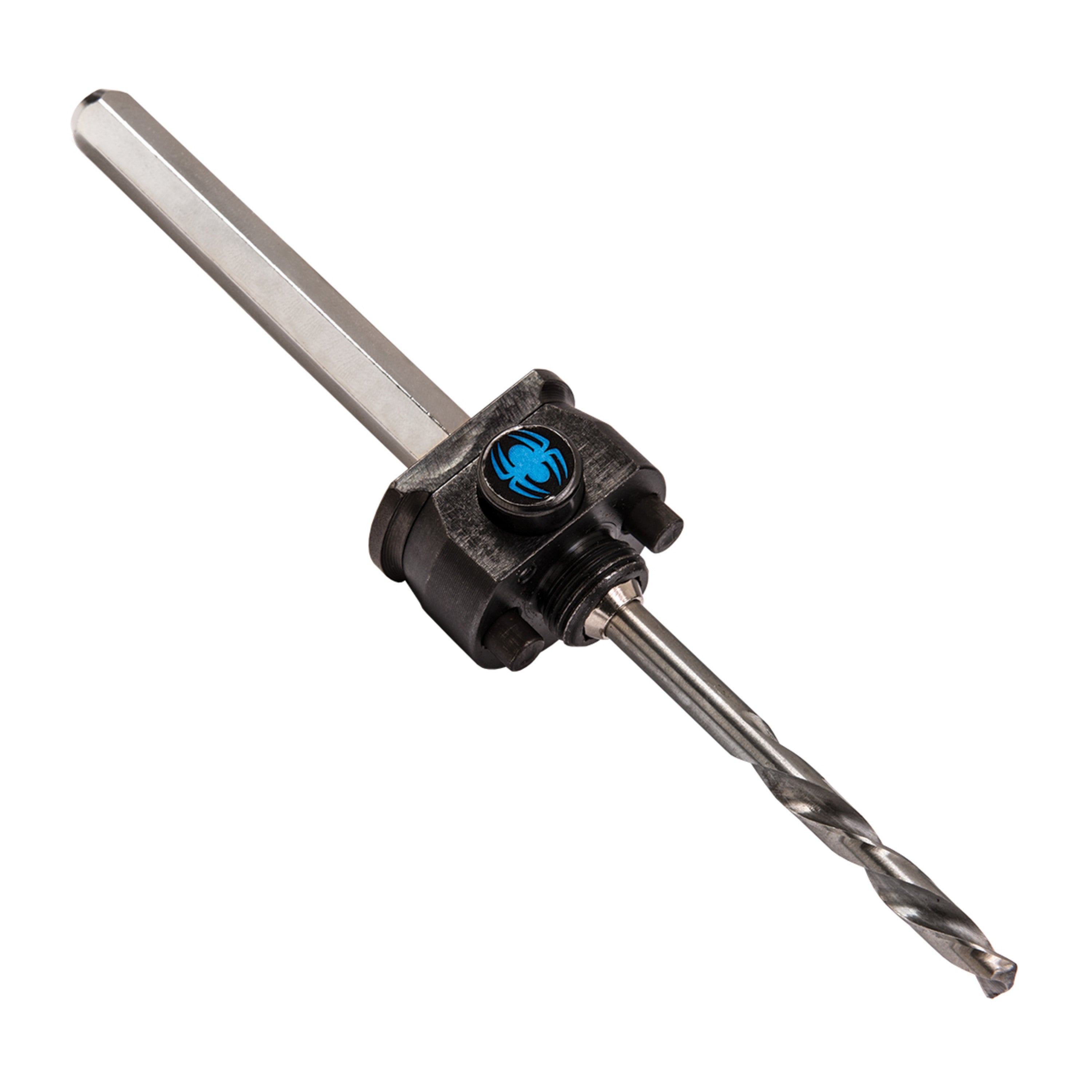 Hex10 1/2" HSS Quick Change Hole Saw Arbor Assembly Rapid Core Eject™