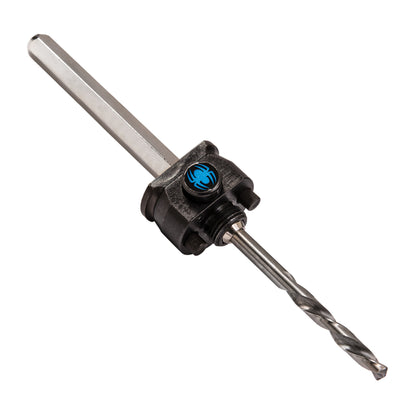 Hex10 1/2" HSS Quick Change Hole Saw Arbor Assembly Rapid Core Eject™
