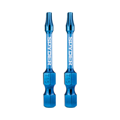 Punta de destornillador de impacto Mach-Blue™ T15 de 2" (paquete de 2)