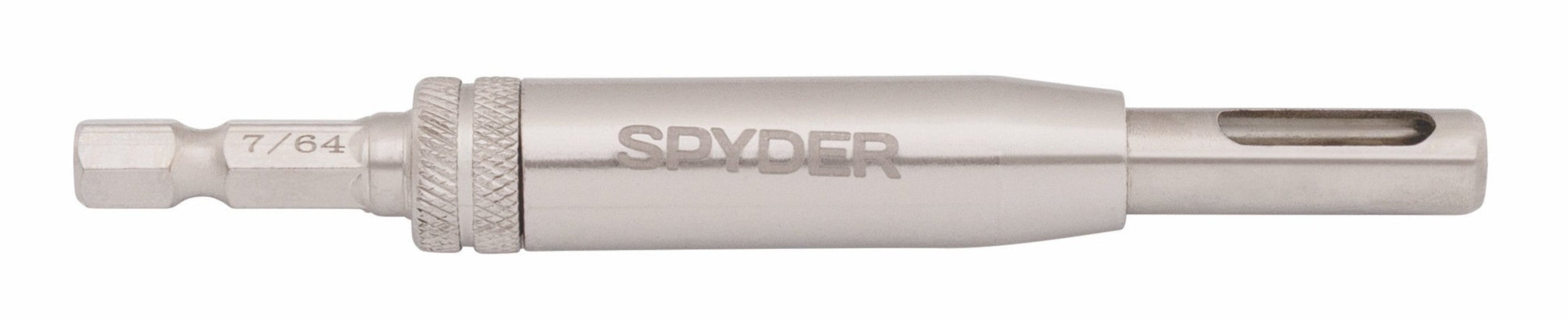 Spyder® self-centering drill bit on a white background