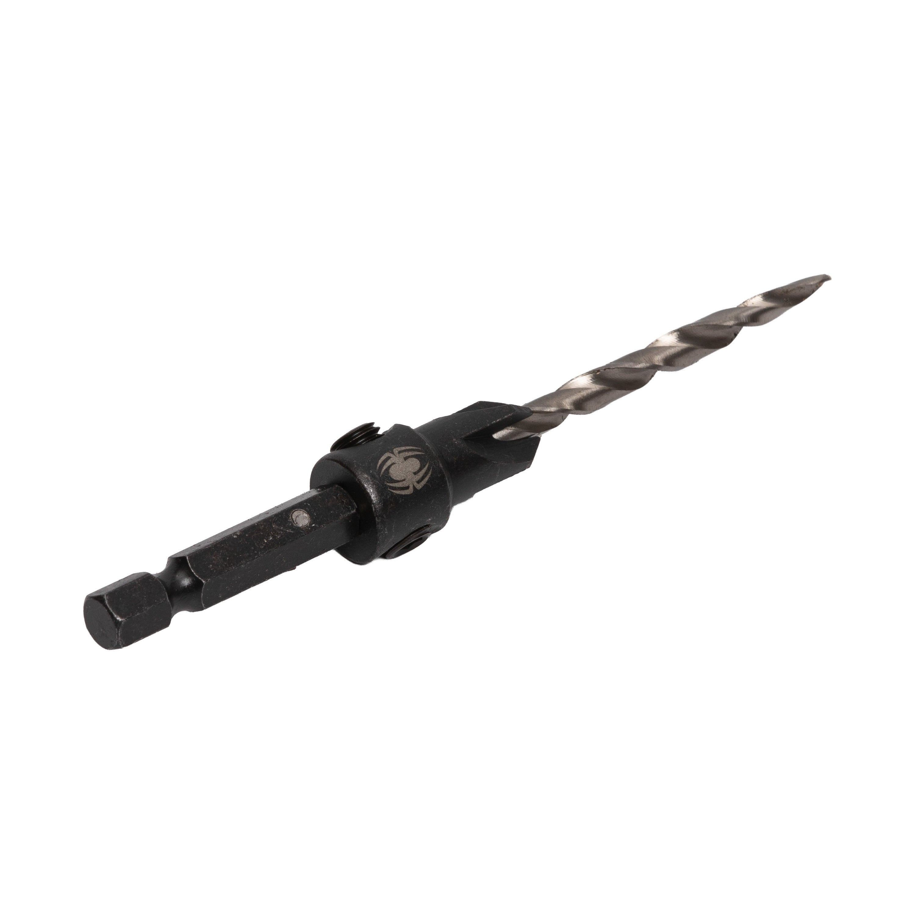 11/64" HSS Tapered Adjustable #8 Countersink Twist Drill Bit