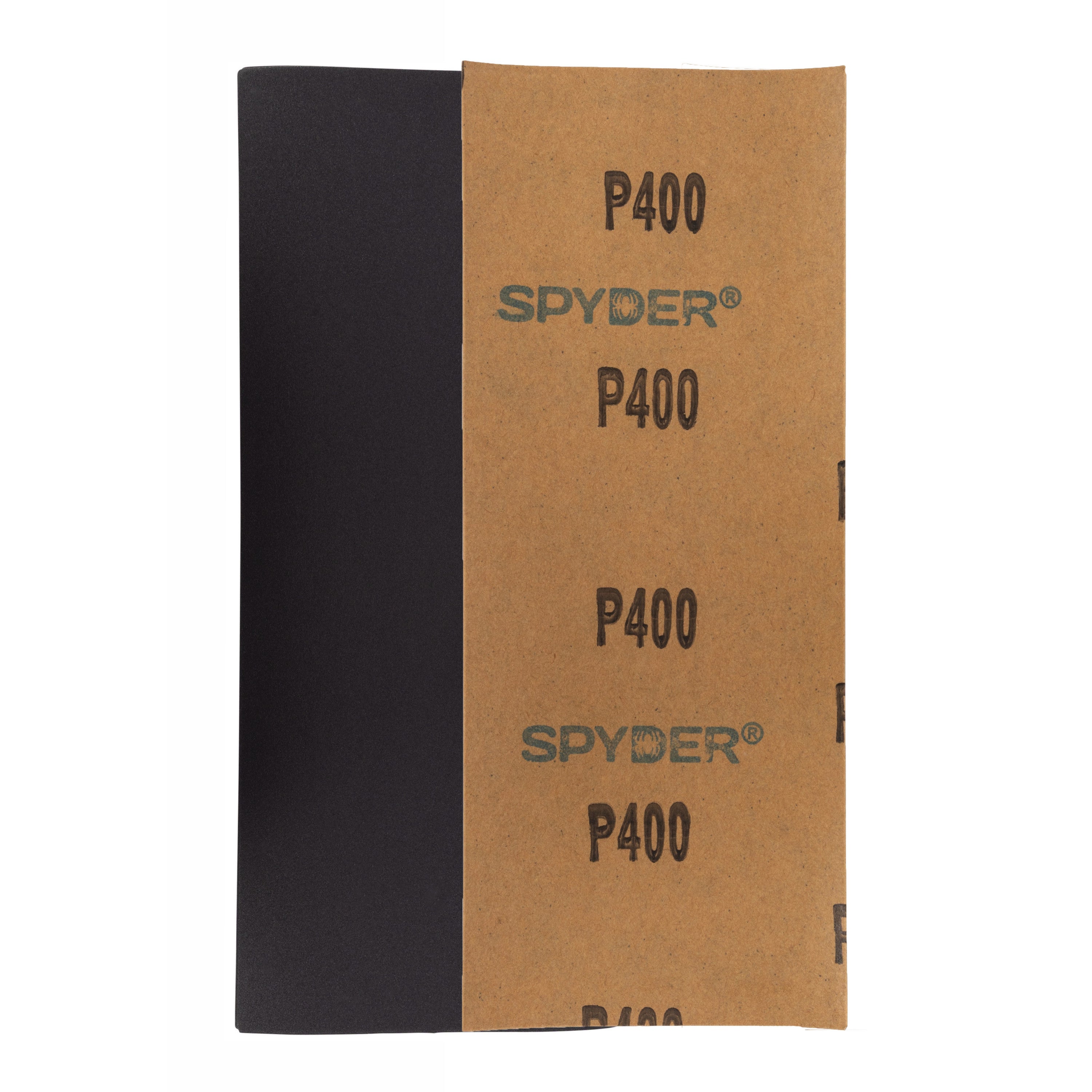 3-2/3" x 9" 400 Grit Silicon Carbide Wet/Dry Sandpaper Sheets (10-Pack)