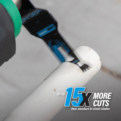 1-1/4" Universal Fit Bi-Metal Oscillating Blade for Clean Wood & PVC