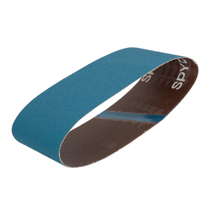 4" x 24" 80 Grit Zirconia Tape Joint Sanding Belt (2-Pack)