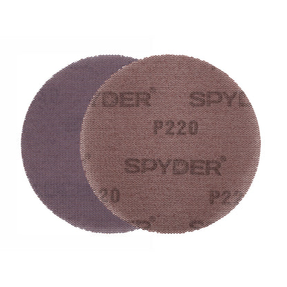 5" 220 Grit Ceramic Net Hook & Loop Sanding Discs (10-Pack) Bite