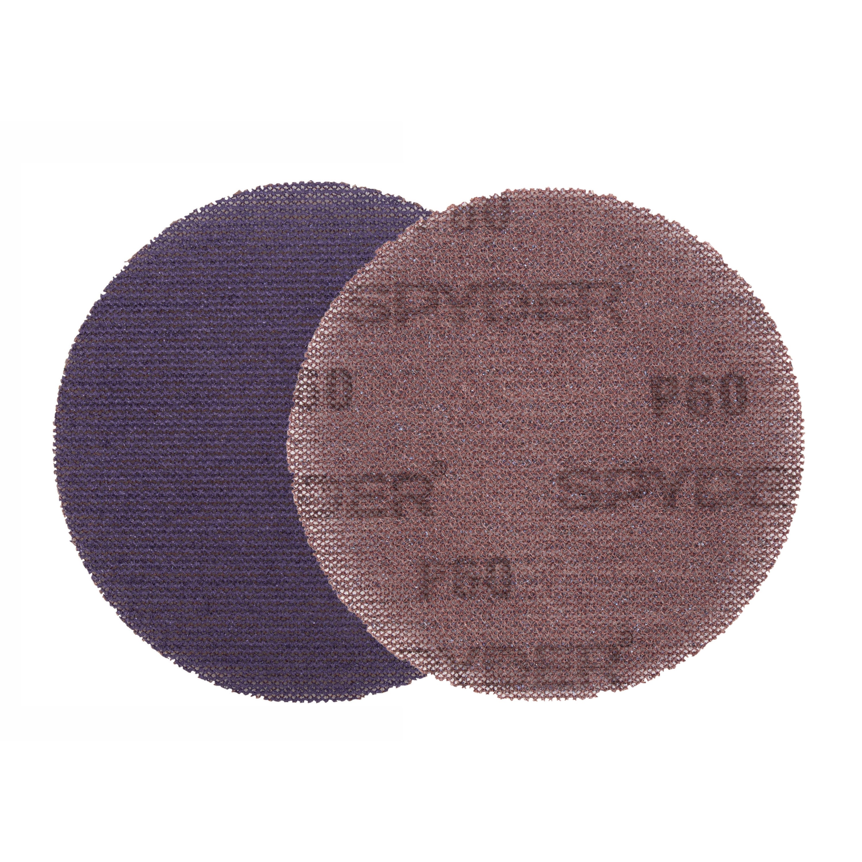 5" 60 Grit Ceramic Net Hook & Loop Sanding Discs (10-Pack) Bite