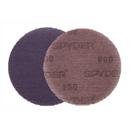 5" 60 Grit Ceramic Net Hook & Loop Sanding Discs (10-Pack) Bite