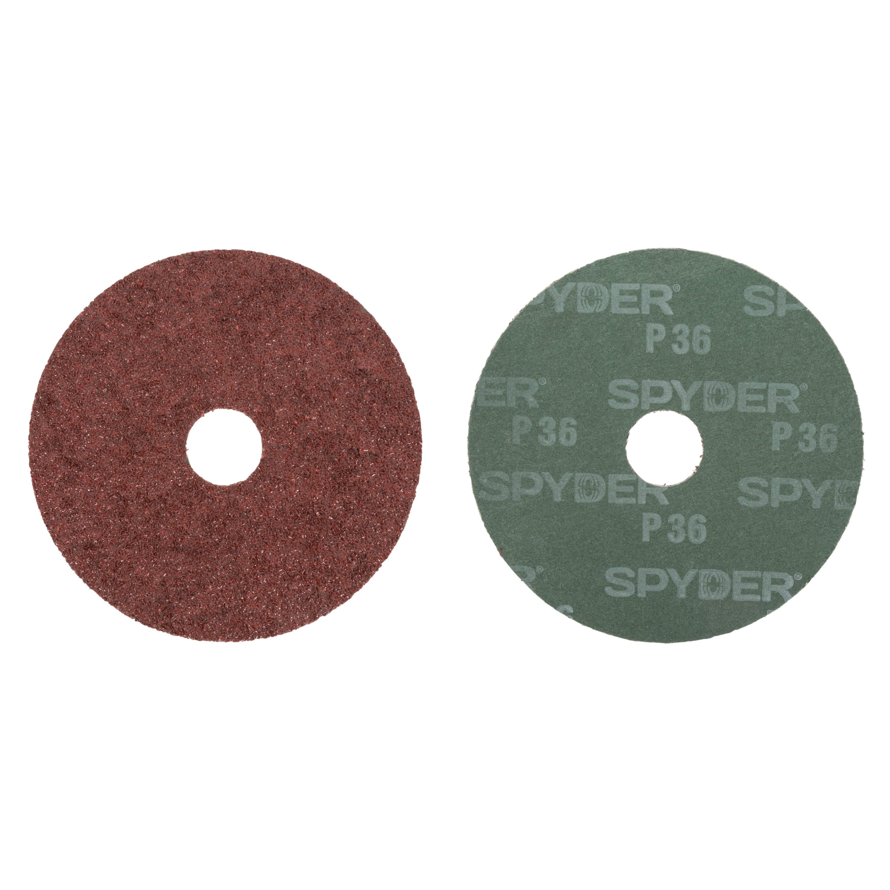 4-1/2" x 7/8" 36 Grit Aluminum Oxide Resin Fiber Sanding Discs (4-Pack)