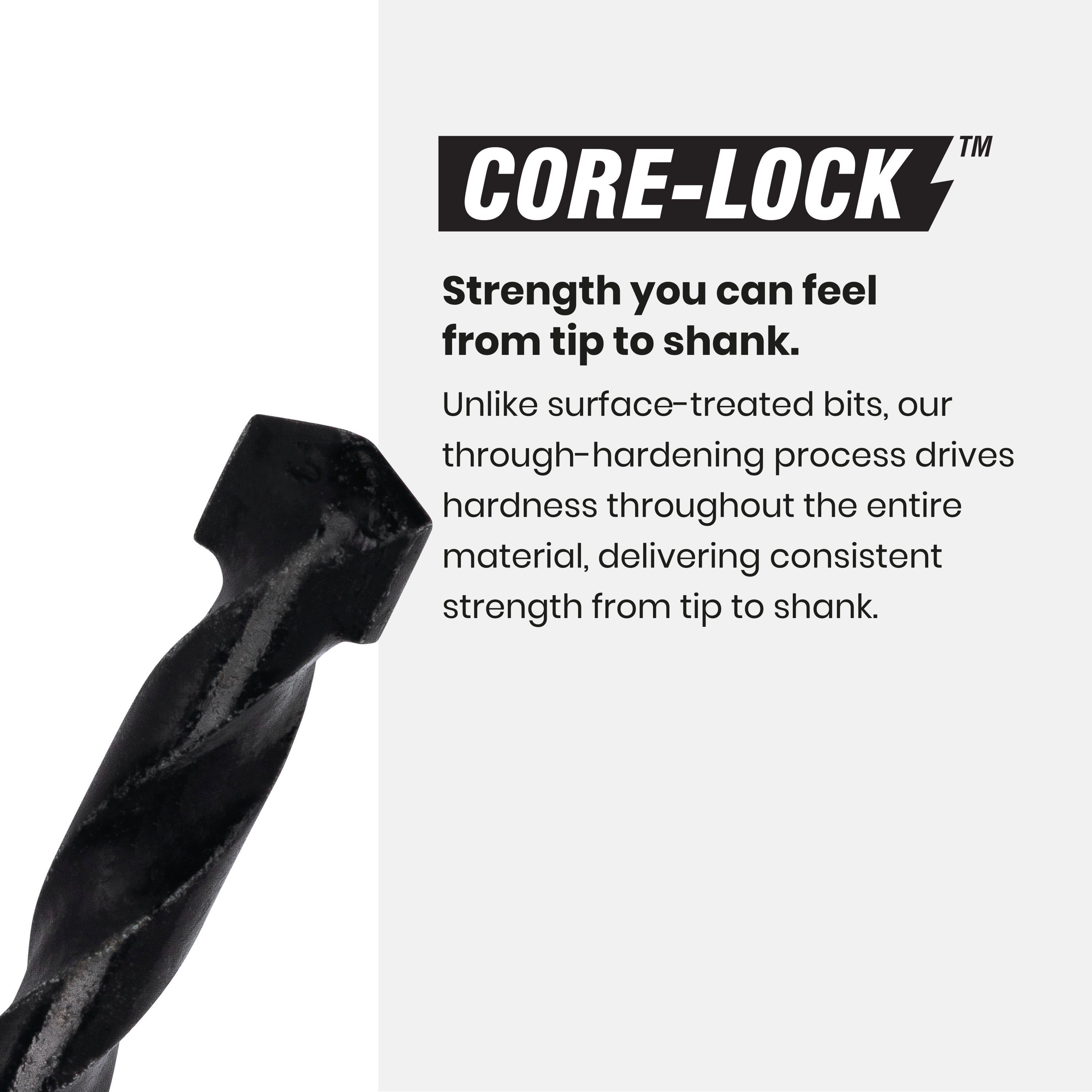 5/32" x 4-1/2" Flat Shank Carbide-Tipped Drill Bit for Concrete Anchor Screw