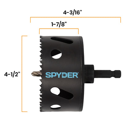 4-1/2" Bi-Metal Arbored Hole Saw