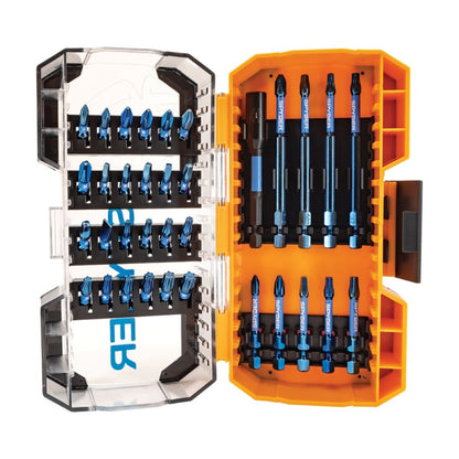 Kit d'embouts pour visseuse à percussion Stinger™ 34 pièces