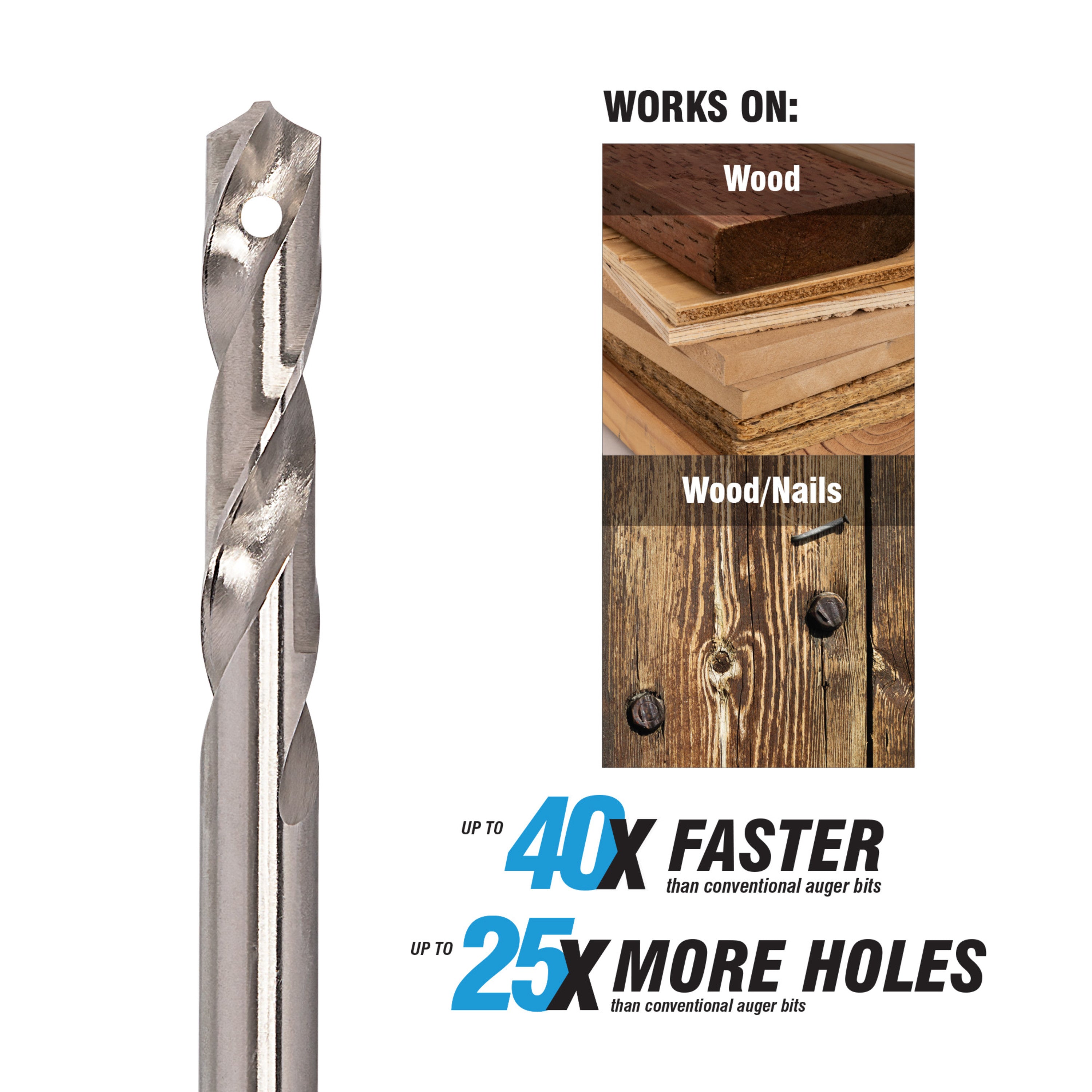 1/2" x 18" Long Installer Drill Bit