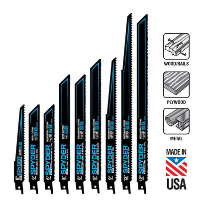 Lames alternatives Black Series™ 6" 18 TPI (paquet de 5)