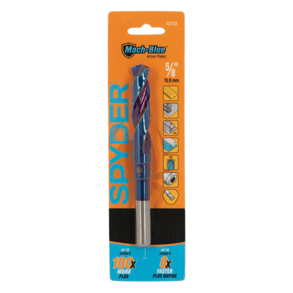 5/8"  Tri-Flat Shank S&D Drill Bit Mach-Blue®