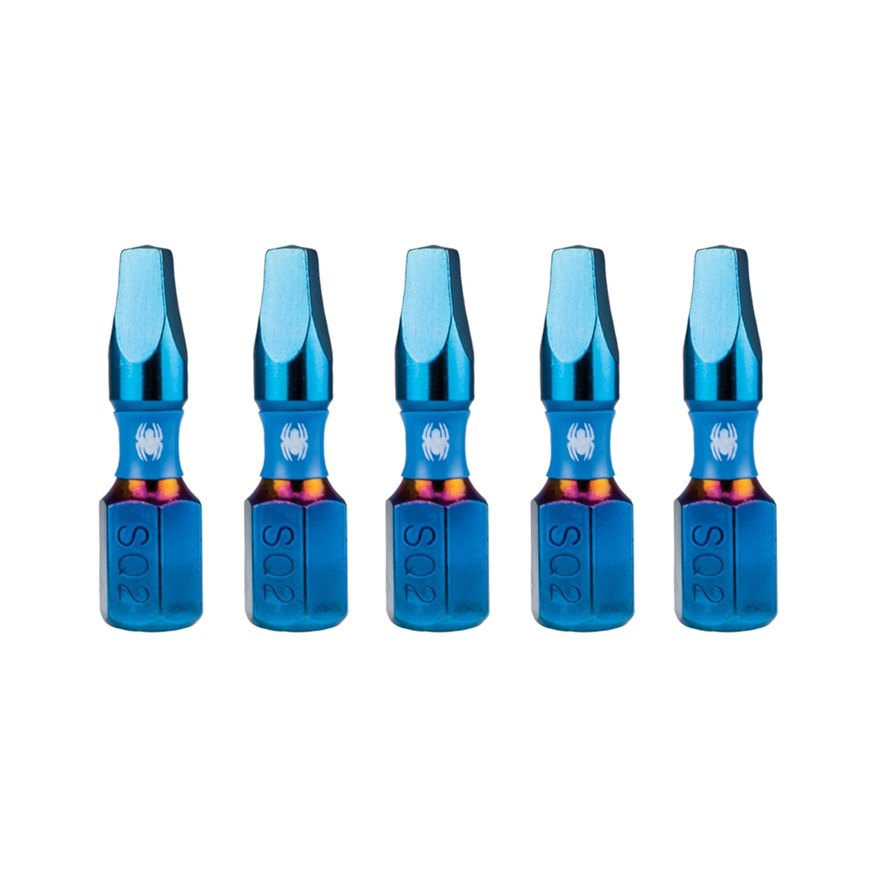 1" SQ2 Impact Driver Bit (5-Pack) Mach-Blue™
