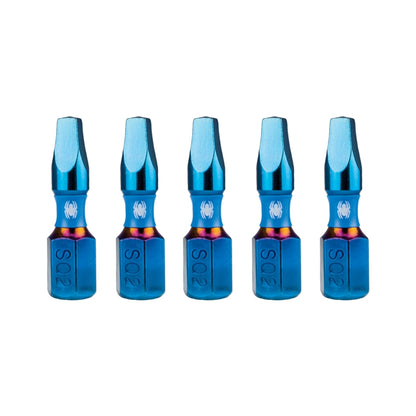 1" SQ2 Impact Driver Bit (5-Pack) Mach-Blue™