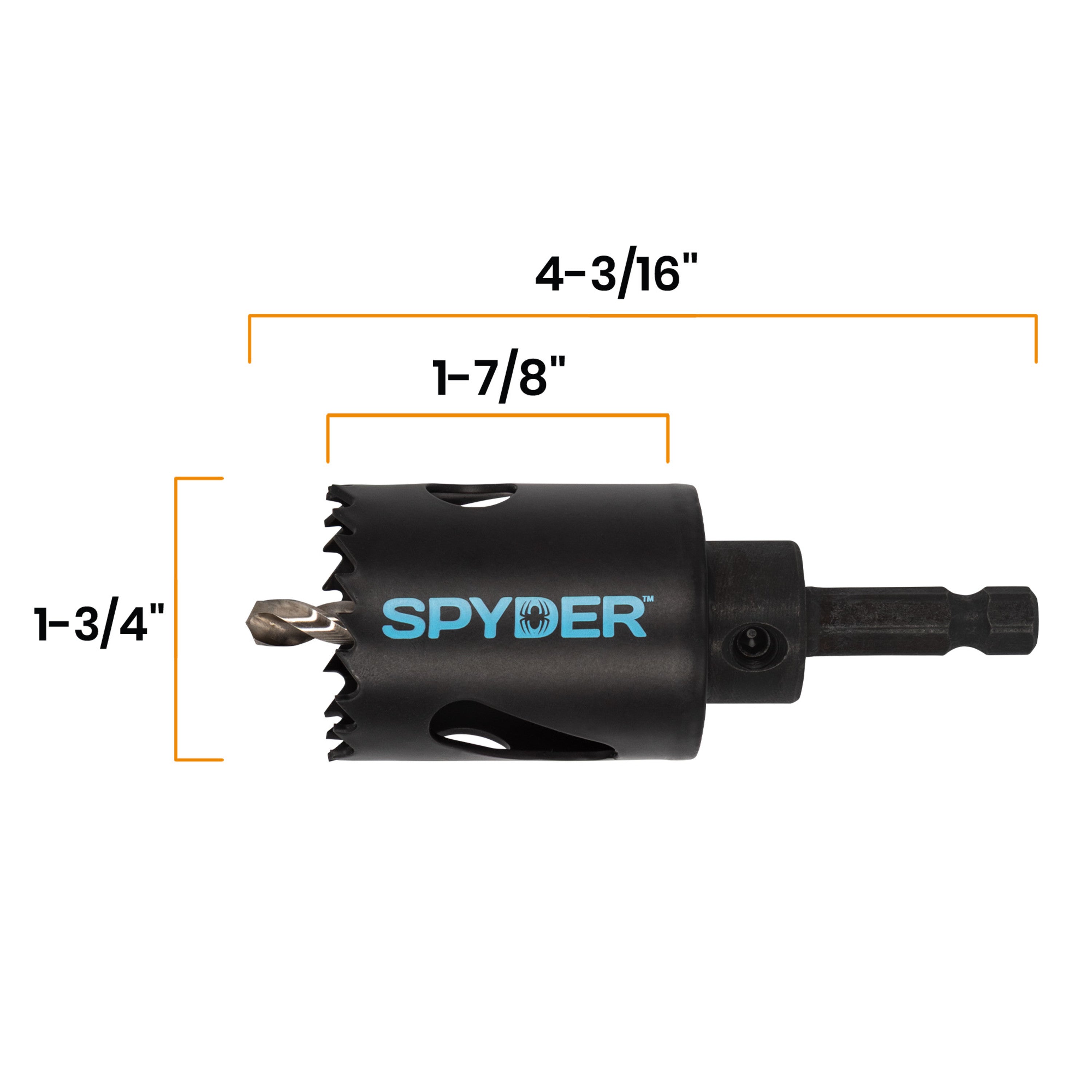 1-3/4" Bi-Metal Arbored Hole Saw