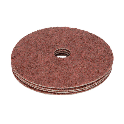 4" x 5/8" 36 Grit Aluminum Oxide Resin Fiber Sanding Discs (4-Pack)
