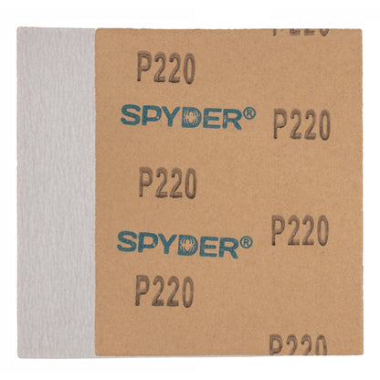 4.5" x 5.5" 220 Grit Aluminum Oxide Sanding Sheets (20-Pack)
