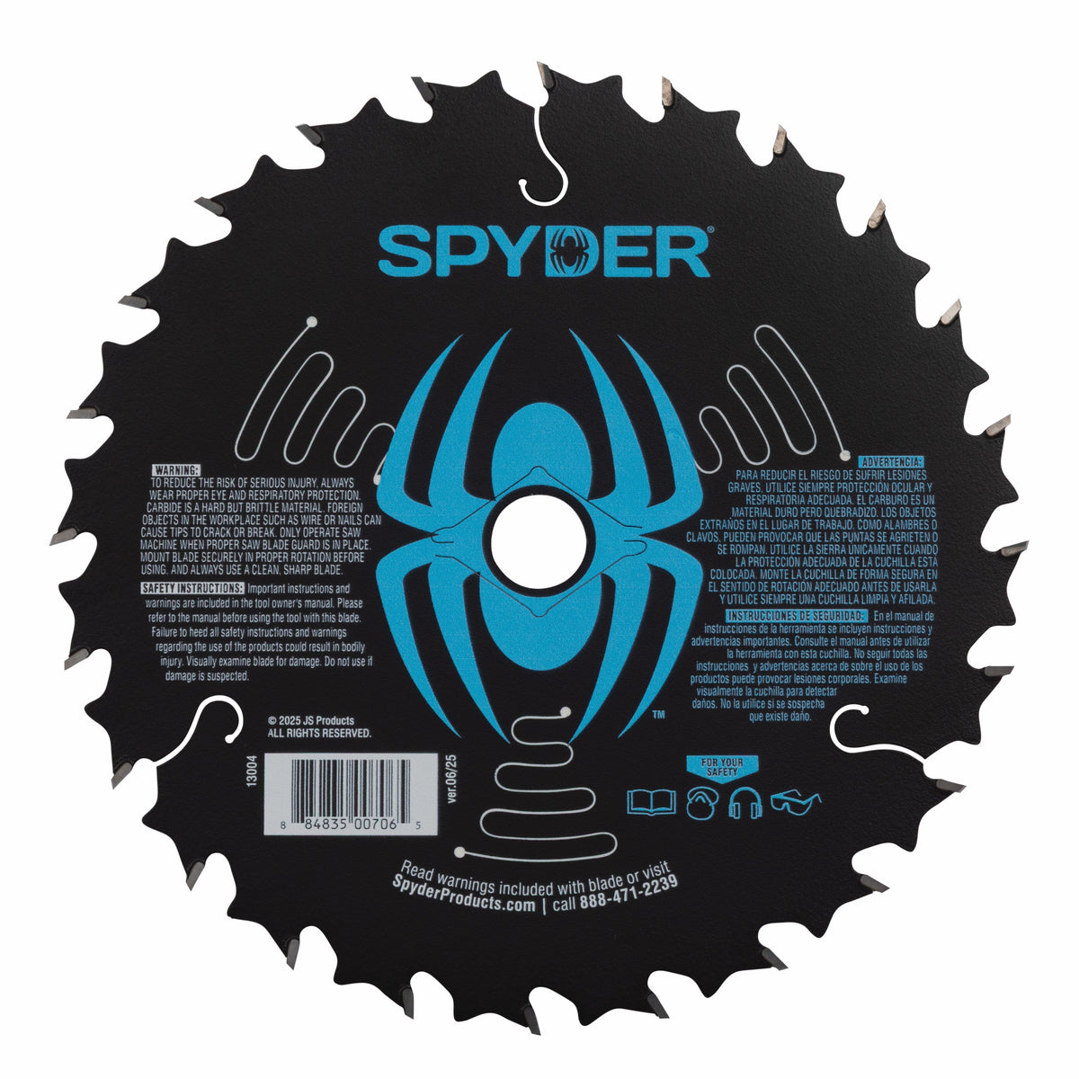 6-1/2" 24-Tooth Saw Blade for Framing