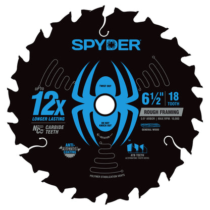 6-1/2" 18-Tooth Saw Blade for Rough Framing