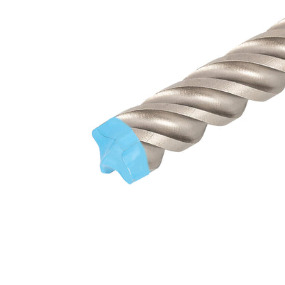 3/8" x 12" SDS-Plus 8-Cutter Full-Carbide Rotary Hammer Drill Bit