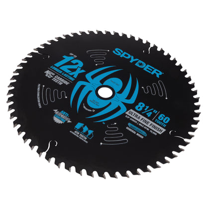 8-1/4" 60-Tooth Ultra Fine Finish Saw Blade for Wood
