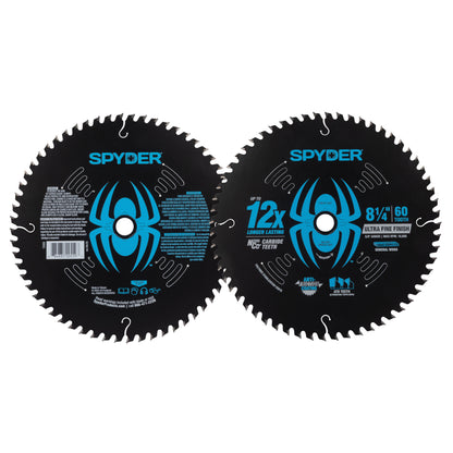 8-1/4" 60-Tooth Ultra Fine Finish Saw Blade for Wood