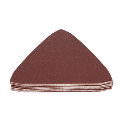 2-7/8" x 2-7/8" 150 Grit Aluminum Oxide Adhesive Detail Sanding Sheets (10-Pack)