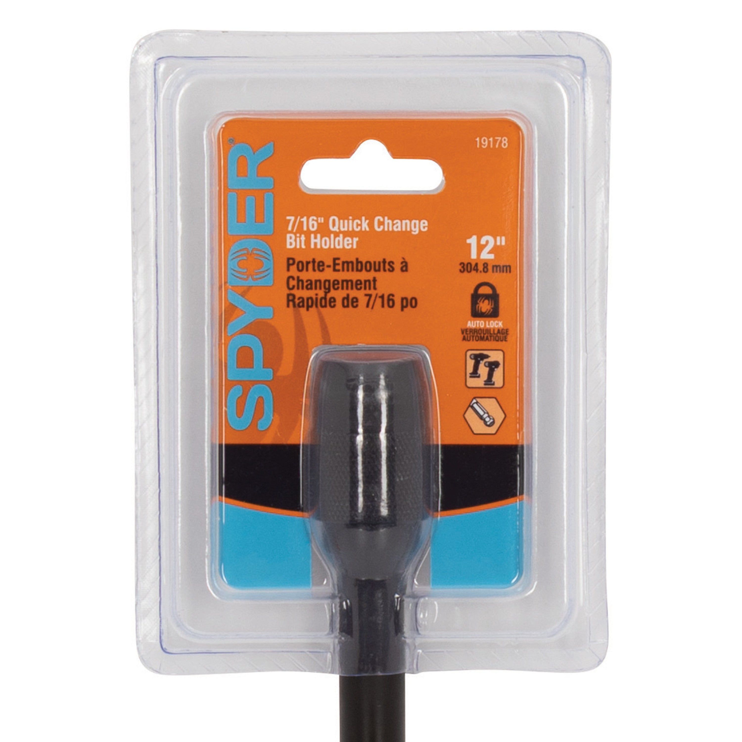 12" 7/16" Hex Quick Change Bit Holder Extension