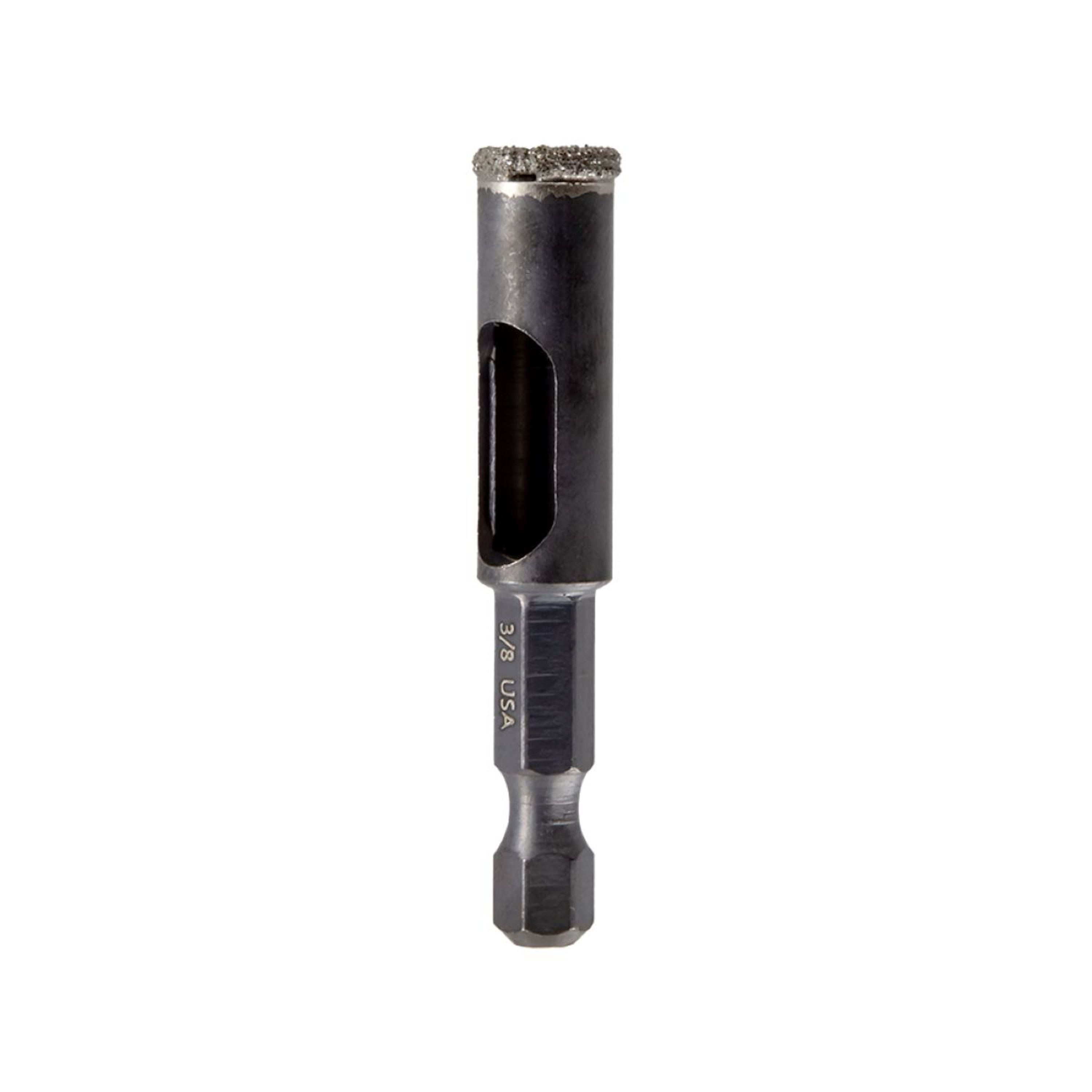 Broca de sierra de corona arborizada Diamond Edge de 3/8"